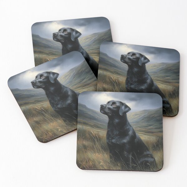 Item preview, Black Labrador in Highland designed and sold by PetsArt.