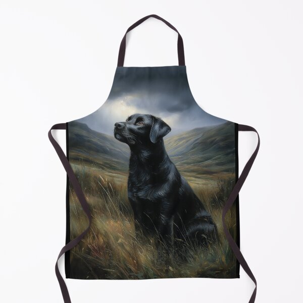 Item preview, Black Labrador in Highland designed and sold by PetsArt.