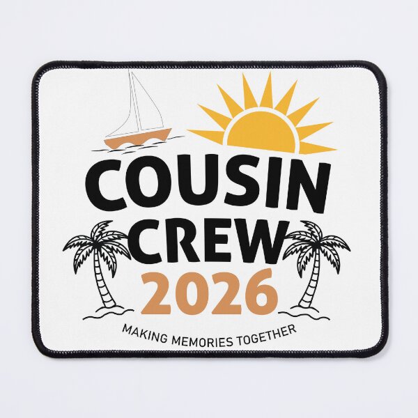 Item preview, Cousin Crew 2026 Making Memories Together | Matching Family Vacation T-Shirt Design designed and sold by PixelWaveBD.
