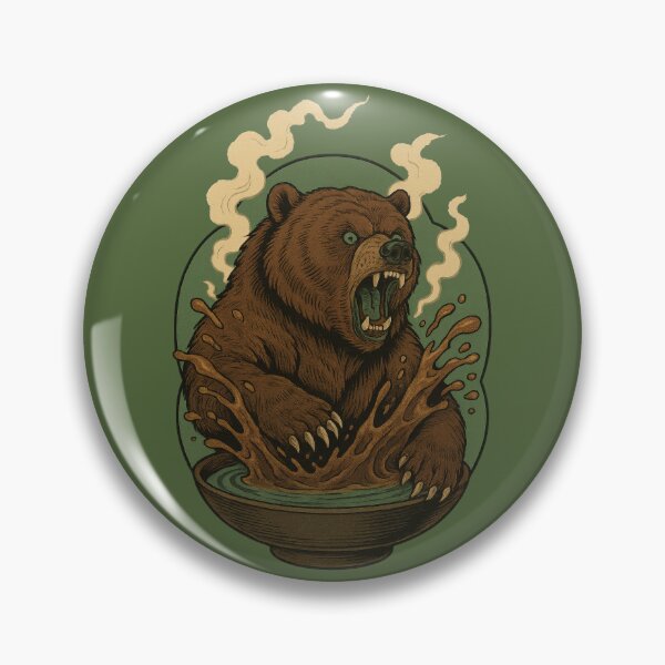 Item preview, Raging Bear Breaks the Bowl designed and sold by EdvvinStudios.