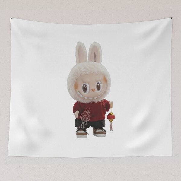 Item preview, Labubu Luck – Cute Viral Plush Toy Graphic Tee designed and sold by ColorsSoul ⭐️⭐️⭐️⭐️⭐️.