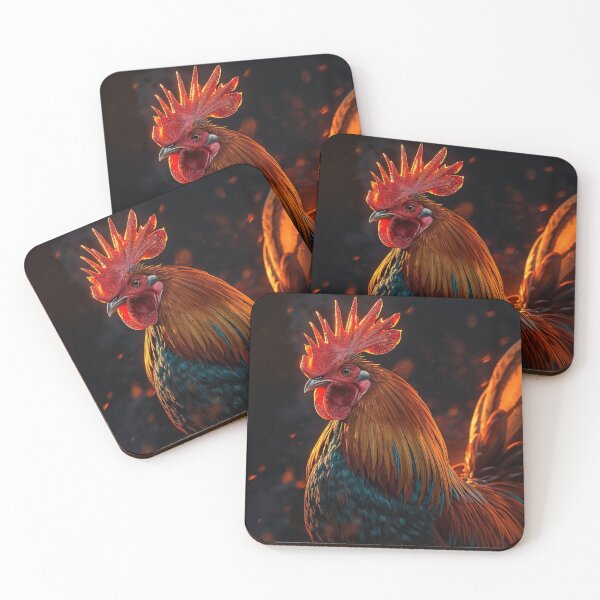 Item preview, Majestic Rooster designed and sold by Enchanting Art Vista.