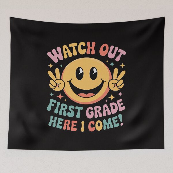 Item preview, Watch Out First Grade Here I Come Kinder Back To School designed and sold by PattonJillian.
