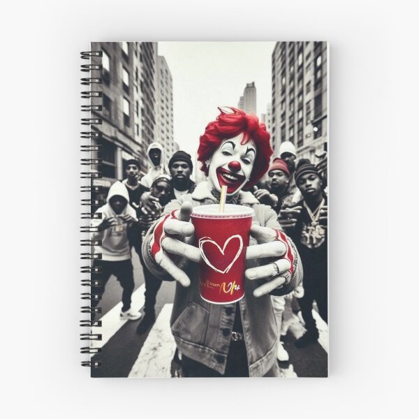Item preview, “Greasepaint Glitch: Fryday Night Byte” designed and sold by Print Fiction.