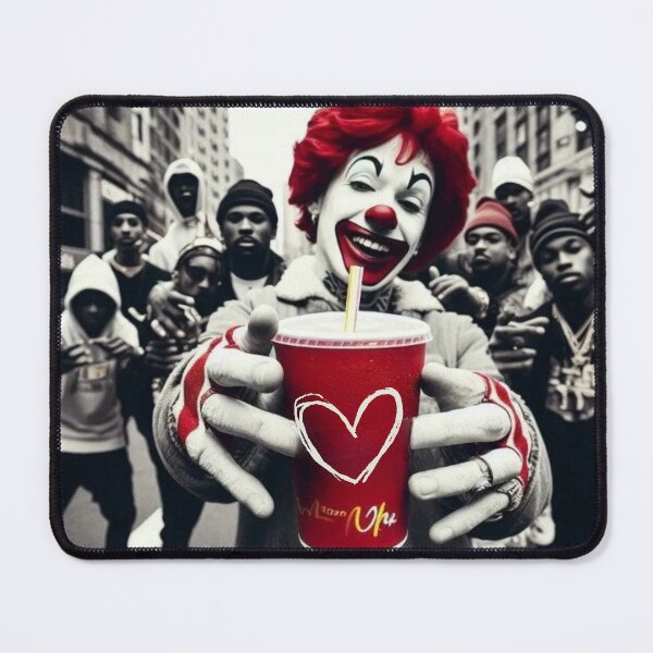 Item preview, “Greasepaint Glitch: Fryday Night Byte” designed and sold by Print Fiction.