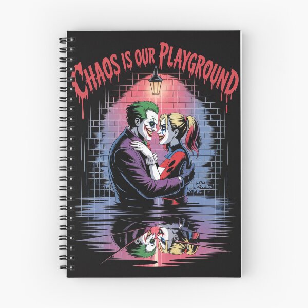 Item preview, Chaos Is Our Playground - Joker and Harley Quinn Intimate Alley Embrace designed and sold by Midnight Veil Designs.