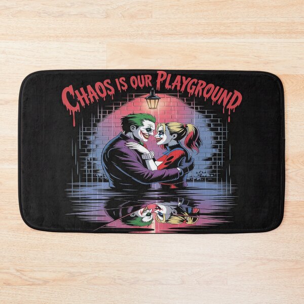 Item preview, Chaos Is Our Playground - Joker and Harley Quinn Intimate Alley Embrace designed and sold by Midnight Veil Designs.