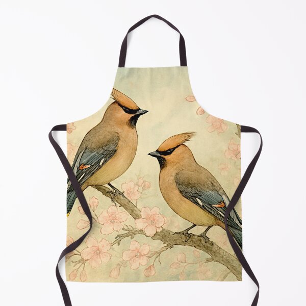 Item preview, Whispers of Spring : Bombycilla garrulus Bohemian waxwing #4 designed and sold by Helios Be. Lavsh.