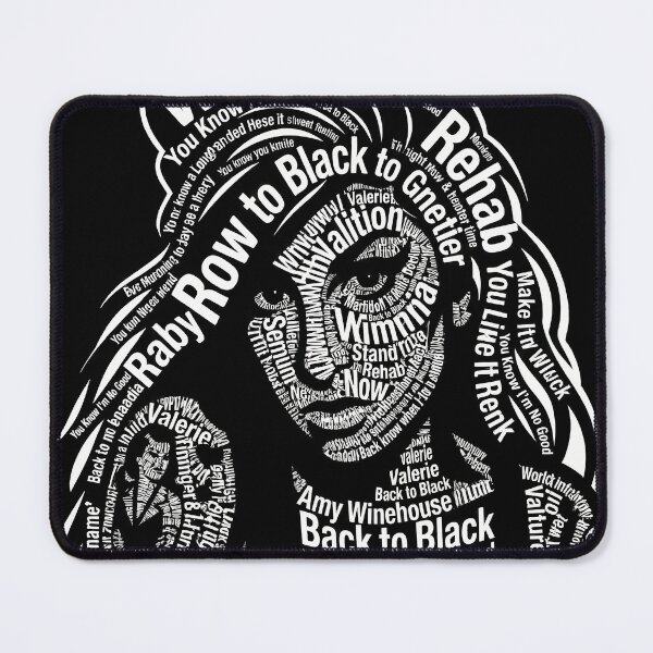 Item preview, Jazz Soul Music: Typographic Amy Tribute Art - Retro Music Icon Legacy designed and sold by H Jonas.