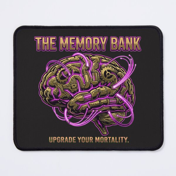 Item preview, The Memory Bank - Luxury Cyberpunk Skull with Golden RAM Teeth designed and sold by Thaivi Design.