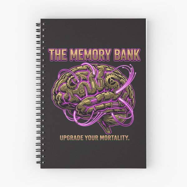 Item preview, The Memory Bank - Luxury Cyberpunk Skull with Golden RAM Teeth designed and sold by Thaivi Design.