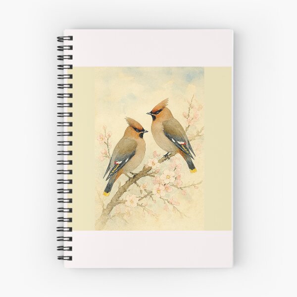 Item preview, Whispers of Spring : Bombycilla garrulus Bohemian waxwing #5 designed and sold by Helios Be. Lavsh.