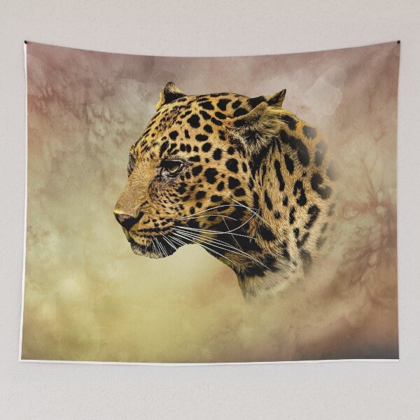 Item preview, Leopard portrait designed and sold by Guardi71.