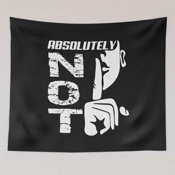 Item preview, Absolutely Not designed and sold by karmastore.