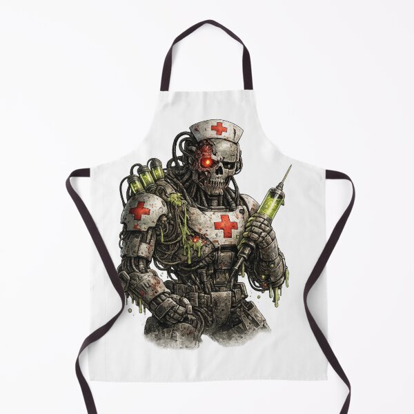 Item preview, Infected Nurse Robot – Biohazard Series designed and sold by wait4signal.
