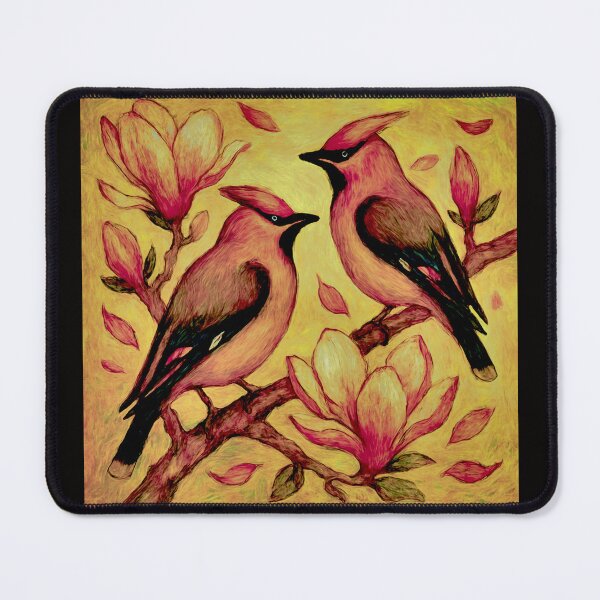 Item preview, Whispers of Spring : Bombycilla garrulus Bohemian waxwing #8 designed and sold by Helios Be. Lavsh.