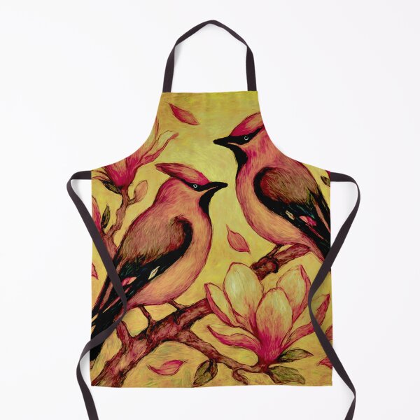 Item preview, Whispers of Spring : Bombycilla garrulus Bohemian waxwing #8 designed and sold by Helios Be. Lavsh.