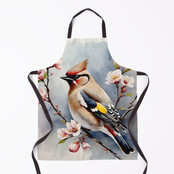 Item preview, Whispers of Spring : Bombycilla garrulus Bohemian waxwing #10 designed and sold by Helios Be. Lavsh.