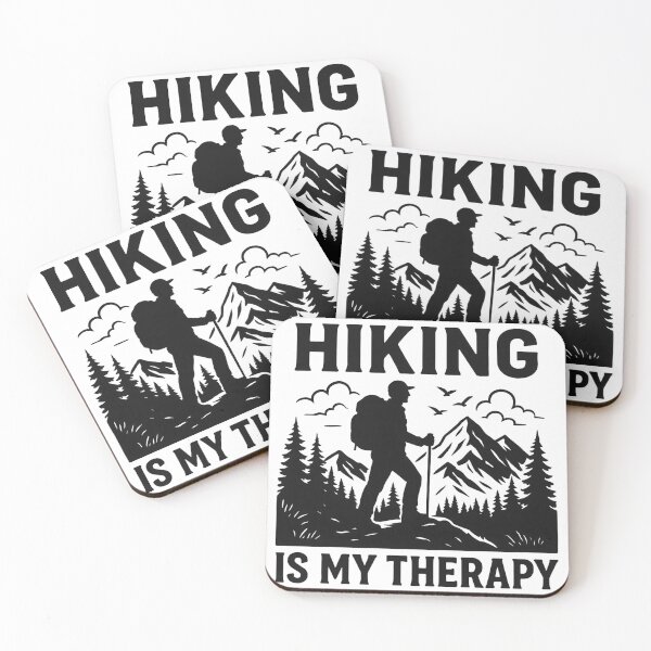 Item preview, Hiking Is My Therapy - Mountain Nature designed and sold by ZBIFBOUETLA.