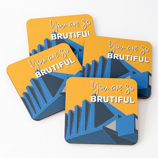 Item preview, Technical University Delft - You are so Brutiful in Colour designed and sold by sketchingarchi.