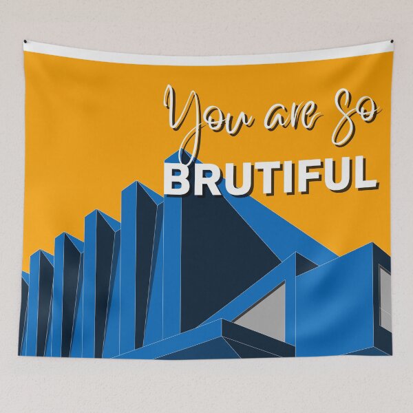 Item preview, Technical University Delft - You are so Brutiful in Colour designed and sold by sketchingarchi.