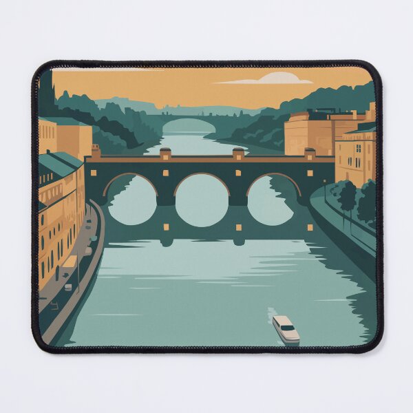 Item preview, BATH Travel Art – Modern Historic City Illustration designed and sold by MarkedArtPrints.