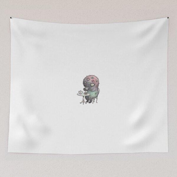 Item preview, Tea Time Monster | Weirdcore Many Eyes Aesthetic designed and sold by Maclaw200d.