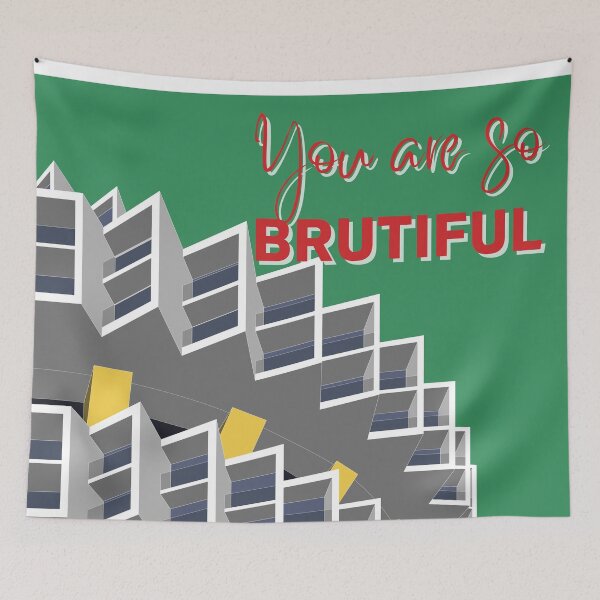 Item preview, Druzhba Sanatorium - You are so Brutiful in Colour designed and sold by sketchingarchi.