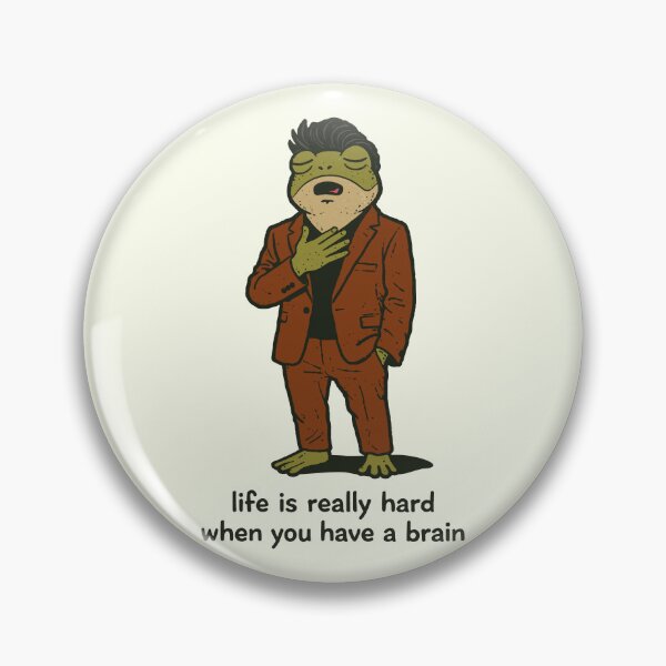 Item preview, Life Is Really Hard Funny Frog designed and sold by CamaleonDesigns.