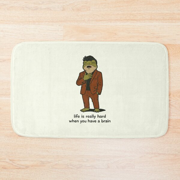 Item preview, Life Is Really Hard Funny Frog designed and sold by CamaleonDesigns.