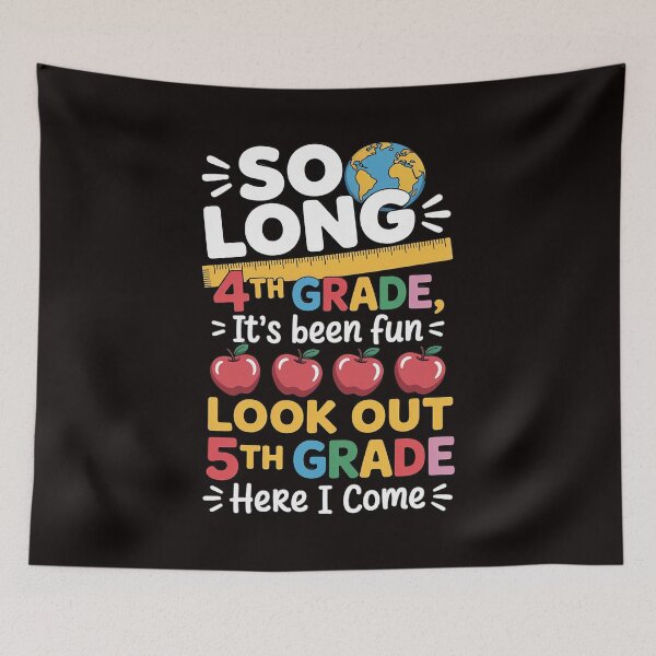 Item preview, So Long 4th Grade Here I Come Graduation 5th Grade designed and sold by RONALPARAD.