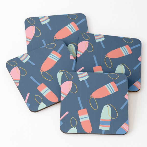 Item preview, Oh Buoy! (Navy) designed and sold by Rebecca Scott Design.