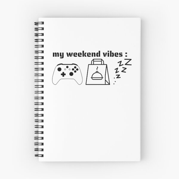 Item preview, My Weekend Vibes – Gaming, Takeout and Sleep Design. Gift For Gamers designed and sold by MoniaZ.