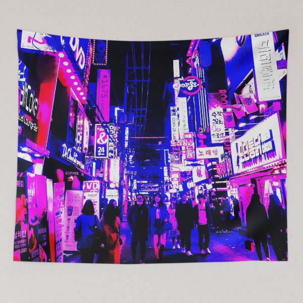 Item preview, High Contrast Seoul Nights designed and sold by calinedesign.