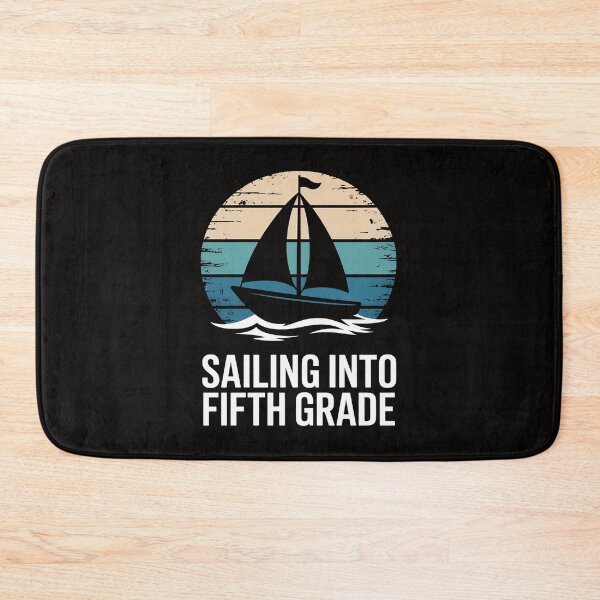 Item preview, Sailing into Fifth Grade Sailboat Back to School designed and sold by rutimenta.