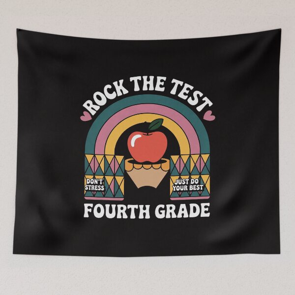 Item preview, Rock The Test Day 4th Grade Teacher Fourth Grade Testing Day designed and sold by rutimenta.