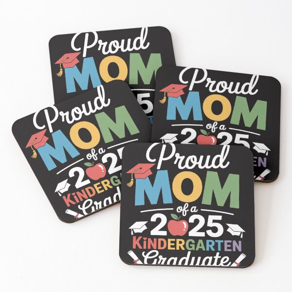 Item preview, Graduation Proud Mom of 2025 Kindergarten Graduate designed and sold by rutimenta.