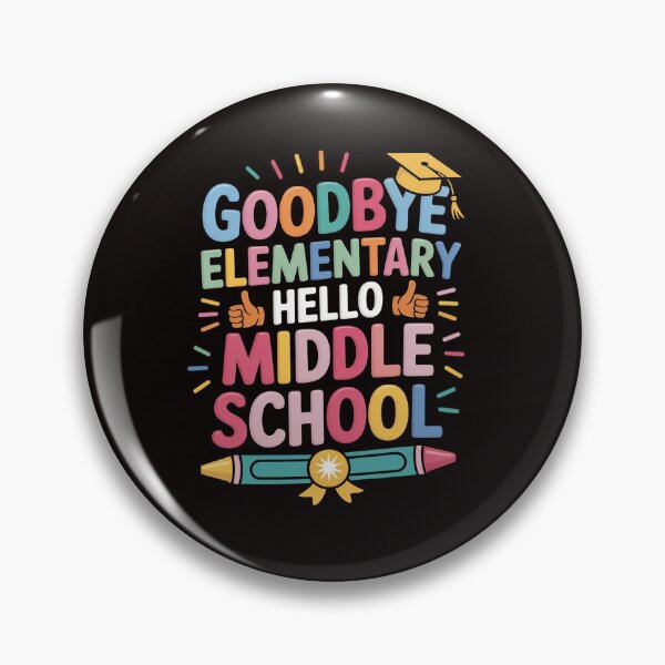 Item preview, Graduation From Elementary To Middle School Gifts designed and sold by RONALPARAD.