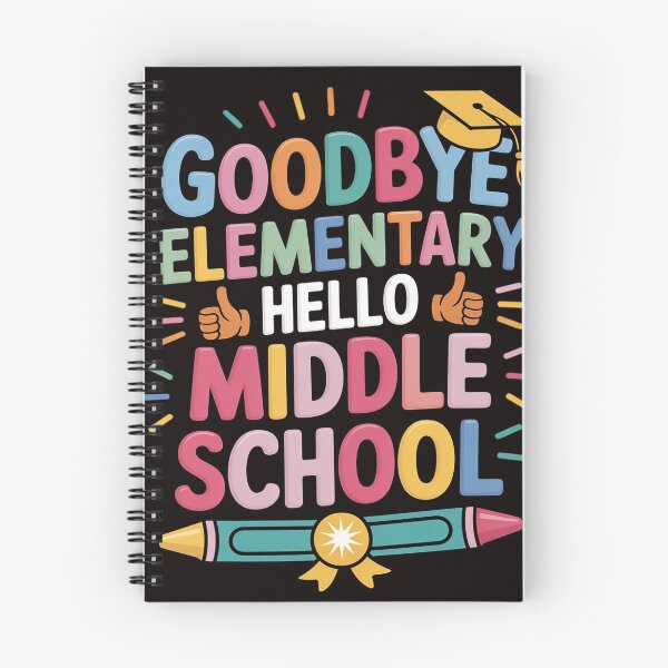 Item preview, Graduation From Elementary To Middle School Gifts designed and sold by RONALPARAD.