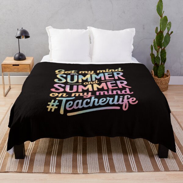 Item preview, Got My Mind on Summer and Summer on My Mind #Teacherlife designed and sold by RONALPARAD.