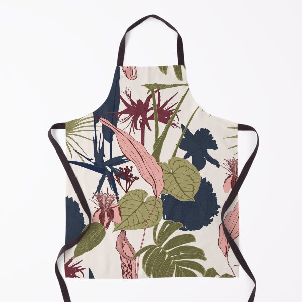 Item preview, Tropical flowers line background. designed and sold by MatyKotiv.