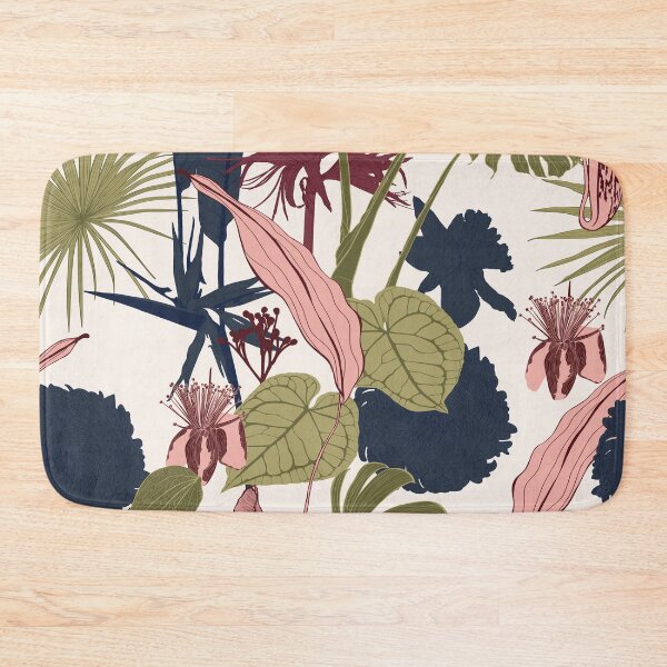 Item preview, Tropical flowers line background.  designed and sold by MatyKotiv.
