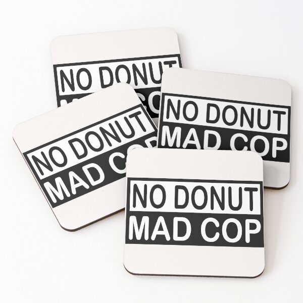 Item preview, No Donut Mad Cop; designed and sold by StickerApe.