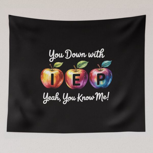 Item preview, You Down With IEP Yeah You Know Me Teacher Gift designed and sold by rutimenta.