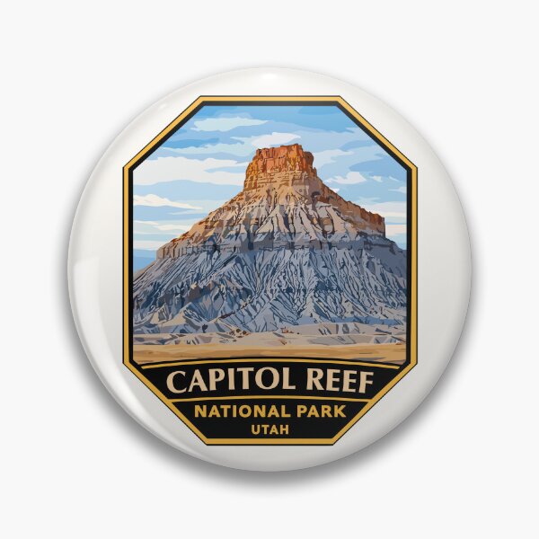 Item preview, Capitol Reef National Park Utah Sticker designed and sold by Gideon Emmerich.