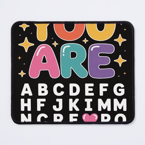 Item preview, You Are Letters Alphabet Learn ABCs Boy Girl Reading Teacher designed and sold by rutimenta.