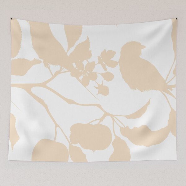 Item preview, Line apple branch with birds on it. designed and sold by MatyKotiv.
