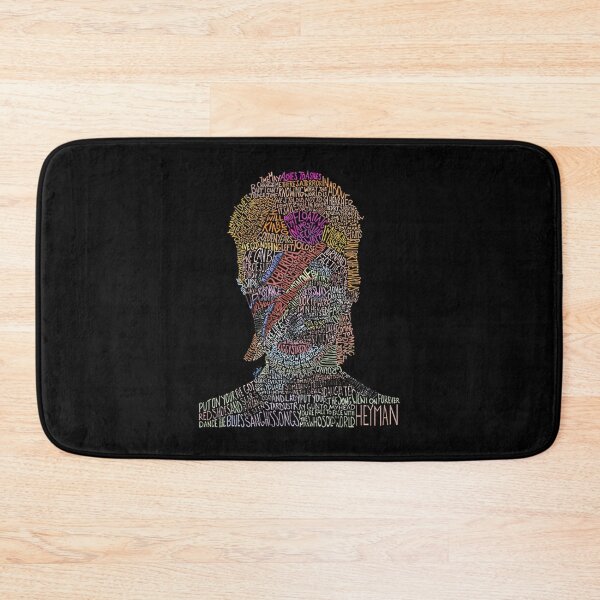 Item preview, Colorful David Bowie Lyricquote Portraitpngpng designed and sold by BooZooBoutique.