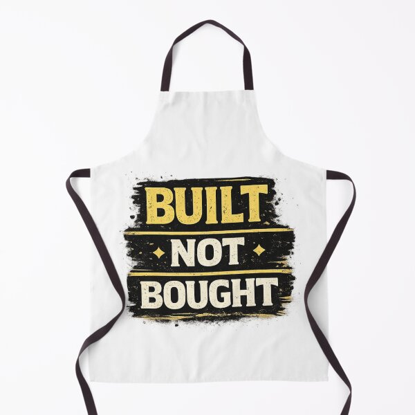 Item preview, Built Not Bought Funny Construction Worker T-Shirt designed and sold by Designpnl.