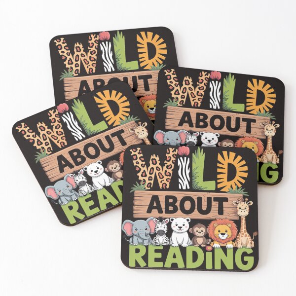 Item preview, Wild About Reading Teacher Reading Books Back To School designed and sold by RONALPARAD.